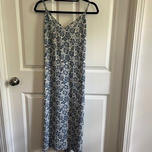 Blue Floral Reformation Dress